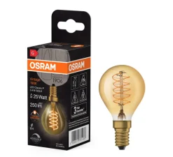 Ampoule*Osram Ampoule LED, E27, Vintage 1906, Classic P 25, , dim, 3,4W, 2200K, 250 lm, Ø4,5cm, H7,8cm - or