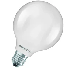 Ampoule LED, E27,Classic Globe 95 class A, dépolie, 3,8W, 2700K, 806 lm, Ø9,5cm, H13,5cm - Osram