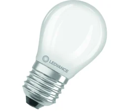 Ampoule LED, E27,Classic P 40 Filament, blanc, dim, 2700K, 470 lm, Ø7,7cm, H4,5cm - Ledvance