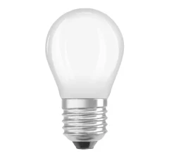 Ampoule LED, E27,Classic P 40 Filament, blanc, dim, 2700K, 470 lm, Ø7,7cm, H4,5cm - Ledvance