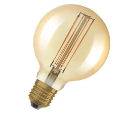 Ampoule*Osram Ampoule LED, E27,Globe 95, , dim, 5,8W, 2200K, 470 lm, Ø9,5cm, H13,8cm - or