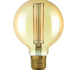 Ampoule*Osram Ampoule LED, E27,Globe 95, , dim, 5,8W, 2200K, 470 lm, Ø9,5cm, H13,8cm - or