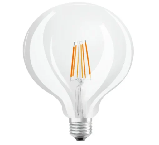 Ampoule*Osram Ampoule LED, E27,Globe 125, , dim, 11W, 2700K, 1521 lm, CRI >90, Ø12,4cm, H16,8cm - transparent