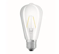 Ampoule LED, E27,Star Classic Edison 25, transparent, 2700K, 250 lm, Ø6,4cm, H14,3cm - Osram