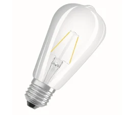 Ampoule LED, E27,Star Classic Edison 25, transparent, 2700K, 250 lm, Ø6,4cm, H14,3cm - Osram