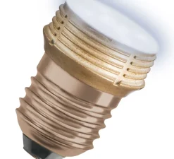 Ampoule LED, E27,Star flat 26, noir, IP65, dim, 3,5W, 4000K, 270 lm, Ø3,5cm, H4,5cm - Osram