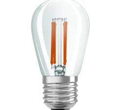 Ampoule LED, E27,Superstar Mini ST45, transparent, dim, 4,8W, 2200K, 360 lm, Ø4,5cm, H8,8cm - Osram