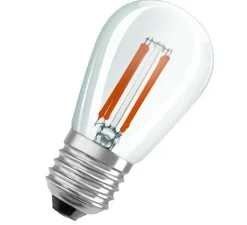 Ampoule LED, E27,Superstar Mini ST45, transparent, dim, 4,8W, 2200K, 360 lm, Ø4,5cm, H8,8cm - Osram