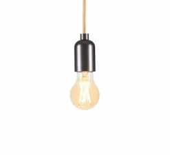 Ampoule LED, Filament, ambre, Dim, 2200K, 600lm, Ø6cm, H10,3cm - Girard Sudron