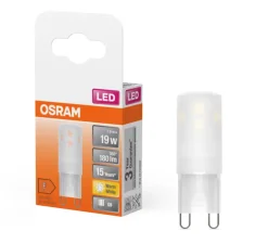 Ampoule LED, G9,PIN 19 300°, blanc, 1,9W, 2700K, 180 lm, Ø1,4cm, H4,3cm - Osram