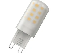Ampoule LED, G9,Pin 37 300°, dépolie, 4,2W, 2700K, 430 lm, Ø1,8cm, H4,9cm - Osram
