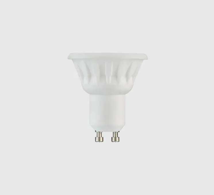 Ampoule LED, GU10, blanc, Dim to Warm, 2000 à 3000K, 600lm, CRI95, Ø4,9cm, H5,4cm - Tala