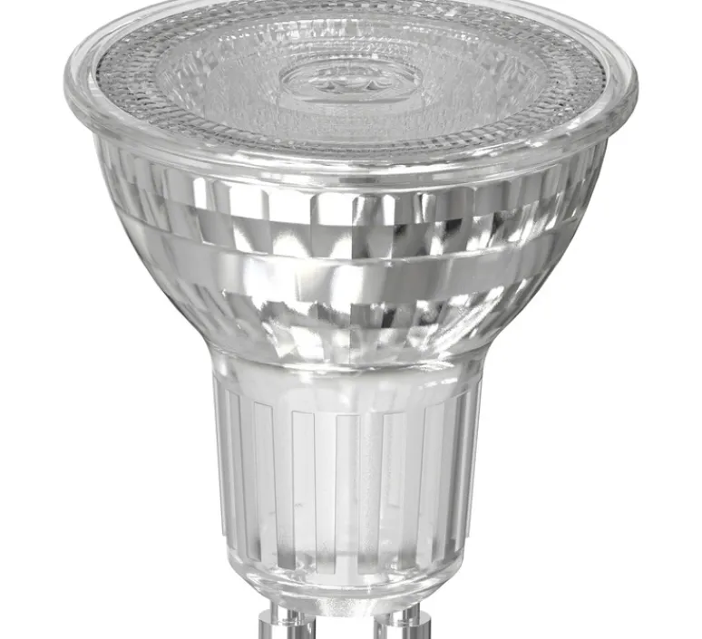 Ampoule*Osram Ampoule LED, GU10, Par 16 50 36°, , dim, 4,7W, 2700K, 350 lm, CRI >90, Ø5cm, H5,4cm - transparent