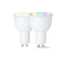 Ampoule LED GU10, Smart, RGB, blanc, Ø5cm, H7,2cm - Nedgis