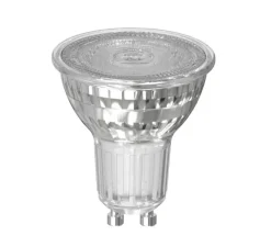 Ampoule LED, GU10, Superstar Par 16 50 36°, transparent, dim, 2700K, 350 lm, CRI >90, Ø5cm, H5,4cm - Osram