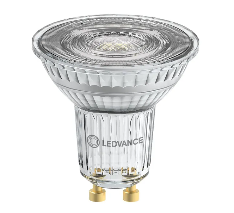 Ampoule*Ledvance Ampoule LED, GU10,PAR16 35 36°, , dim, 3000K, 230 lm, CRI >90, Ø5cm, H5,2cm - Transparent