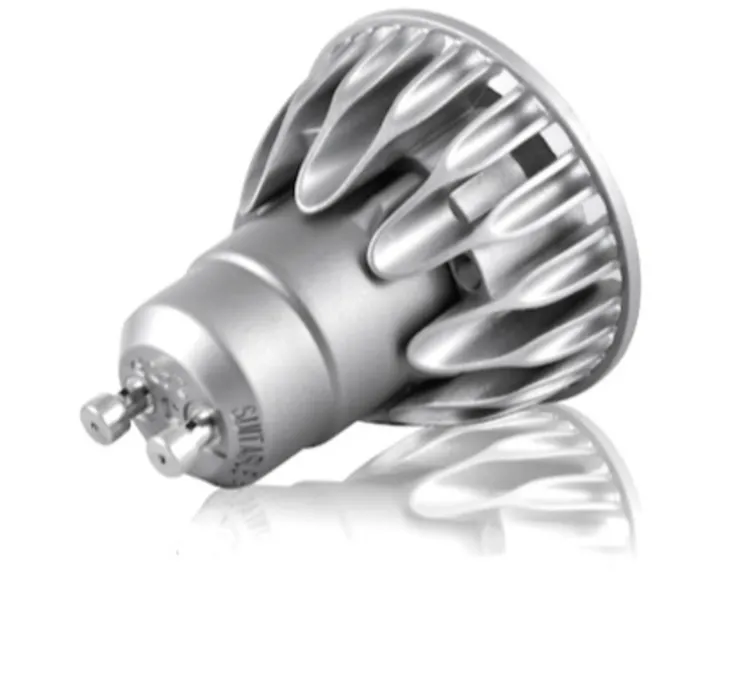 Ampoule LED, Vivid MR16 - GU10, 60°, argent, dim, 2700K, 410 lm, 7,5W, CRI >95, Ø4,99cm, H5,35cm - Soraa