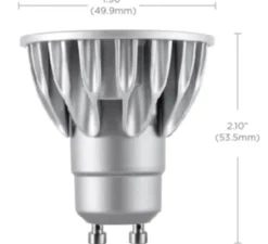 Ampoule LED, Vivid MR16 - GU10, 25°, argent, dim, 2700K, 410 lm, CRI ><noscript><img width=