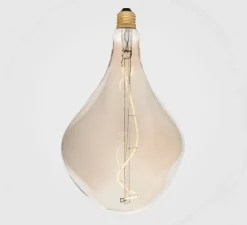 Ampoule LED, Voronoi II, E27, 3W, dim, filament, teinté, transparent, IP54, Ø16,5cm, H30cm - Tala