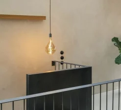 Ampoule*Tala Ampoule LED, Voronoi III, E27, 5W, dim, filament, , IP54, Ø19,5cm, H34,4cm - teinté, transparent