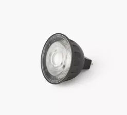 Ampoule, MASTER LEDspotMV, GU5.3, noir, dimmable, angle 36°, 3000K, Ø5cm, H5,45cm - Faro