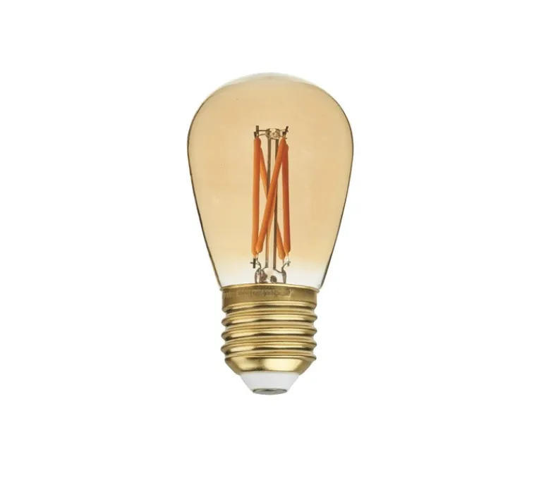 Ampoule*Bolia Ampoule, Teardrop E27 LED, , Ø4,5cm, H9cm - or