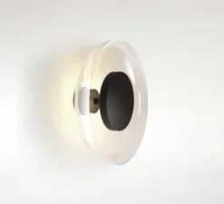 Applique*Marset Applique, Aura Plus, , LED, 2700K 700lm, Dimmable, Ø25,3cm, P9,5cm - transparent