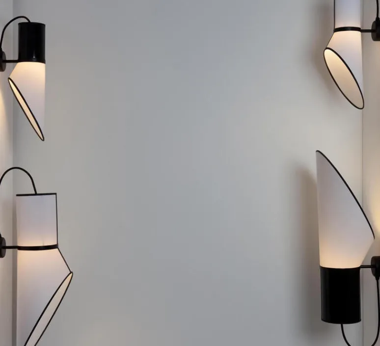 Applique*DesignHeure Applique, Baby Cargo, , H45cm, L27 - blanc, noir