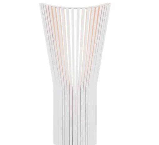Applique d'angle, Secto 4237 Small, blanc, sans câble, Ø21cm, H45cm - Secto Design