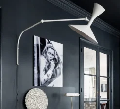 Applique*Nemo Lighting Applique, De Marseille Mini, , L85cm, H50cm - Le Corbusier - blanc