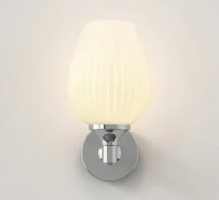 Applique*Astro Applique de salle de bain, Liberty, , IP44, L12,4cm, H23,5cm - chrome poli