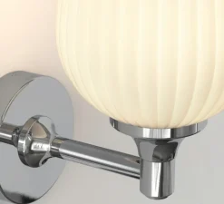 Applique*Astro Applique de salle de bain, Liberty, , IP44, L12,4cm, H23,5cm - chrome poli