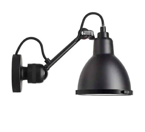 Applique*DCW éditions Paris Applique de salle de bain, Lampe Gras N°304 Bathroom CLI, et , L14,6cm, H15cm - DCW noir