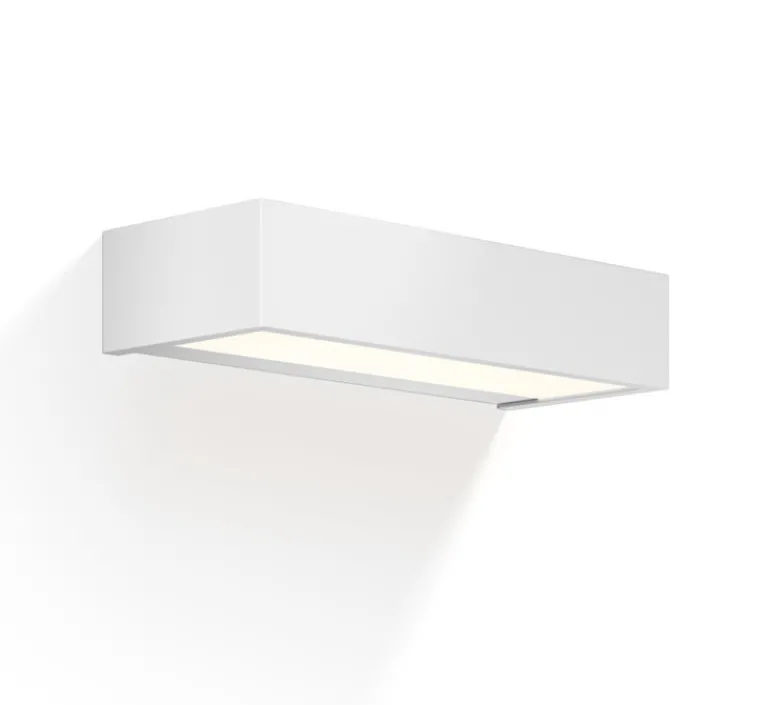 Applique*Decor Walther Applique de salle de bain, Box 25 N, , IP44, LED, dim, 2700K, 2646 lm, L25cm, H5cm - blanc mat