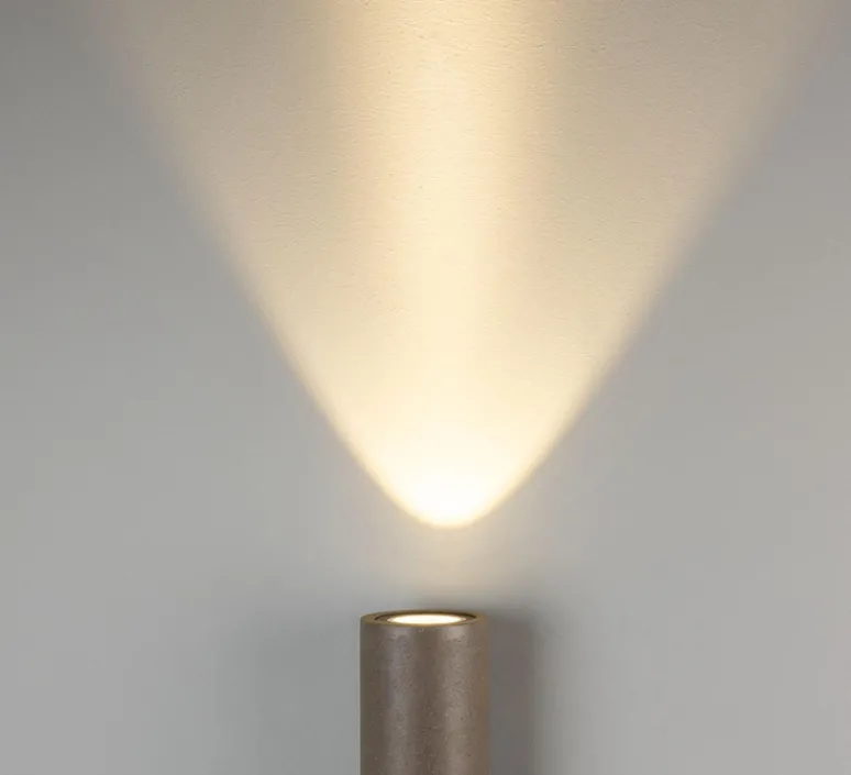 Applique*Mullan Lighting Applique de salle de bain, Pudong, , IP65, , 3000K, 950 lm, L9cm, H26cm - bronze