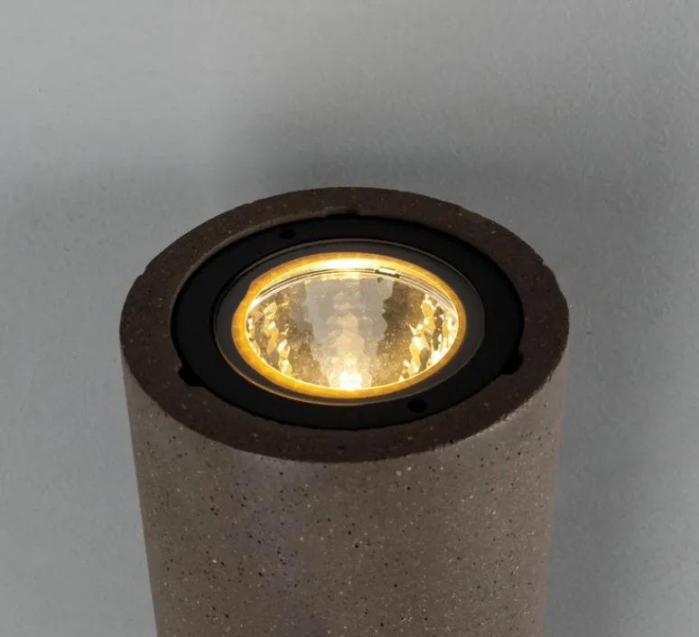 Applique*Mullan Lighting Applique de salle de bain, Pudong, , IP65, , 3000K, 950 lm, L9cm, H26cm - bronze