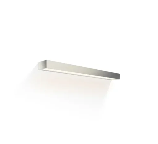 Applique de salle de bain, Box 80 N, nickel, IP44, LED, dim, 2700K, 6200 lm, L80cm, H5cm - Decor Walther