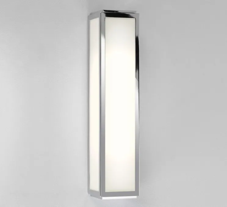 Applique de salle de bain, Mashiko classic 360, chrome, IP44, Ø8cm, H36cm - Astro