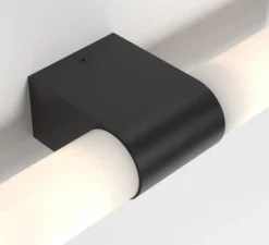 Applique*Astro Applique de salle de bain, Padova, , IP44, L14,5cm, H30,1cm - Noir mat