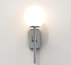 Applique*Astro Applique de salle de bain, Tacoma Single, , IP44, L7cm, H27cm - Lighting chrome poli