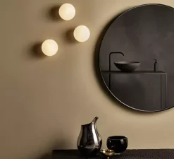 Applique*Astro Applique de salle de bain, Zeppo, , IP44, L15cm, H15cm - blanc, chrome