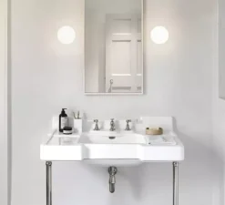 Applique*Astro Applique de salle de bain, Zeppo, , IP44, L15cm, H15cm - blanc, chrome