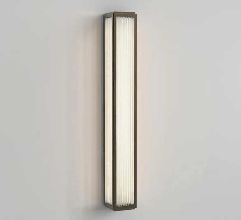 Applique*Astro Applique de salle de bain, Boston 600, , IP44, LED, 3000K, 780 lm, Ø8cm, H61cm - bronze