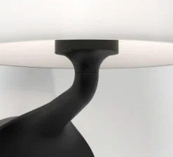 Applique*Astro Applique de salle de bain, Millie, , IP44, L16cm, H27,6cm - noir mat, blanc