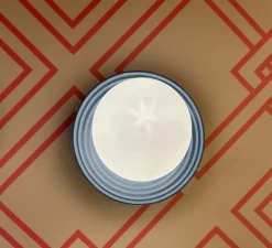 Applique de salle de bain, Alicia, denim, IP44, L22cm, H22cm-Elements lighting