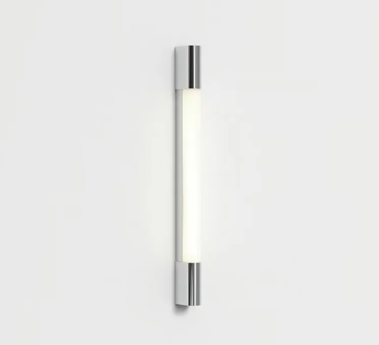Applique de salle de bain, Palermo 600 LED, chrome poli, IP44, LED, 3000K, 346lm, L60cm, H60cm - Astro Lighting