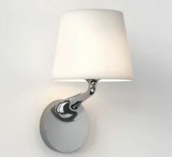 Applique*Astro Applique de salle de bain, Millie, , IP44, L16cm, H27,6cm - chrome poli, blanc