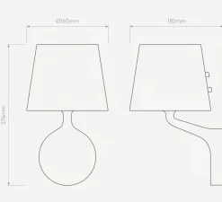 Applique*Astro Applique de salle de bain, Millie, , IP44, L16cm, H27,6cm - chrome poli, blanc