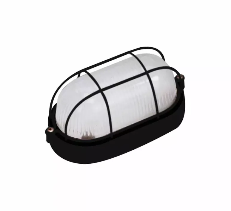 Plafonnier & Spot|Applique*Faro Applique de salle de bain, ESTAY-P, IP44, , L10cm, H10.2cm - noir