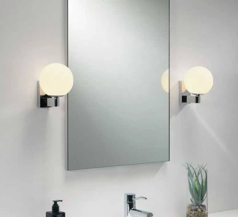 Applique*Astro Applique de salle de bain, Sagara, , IP44, L12cm, H15,5cm - Lighting chrome